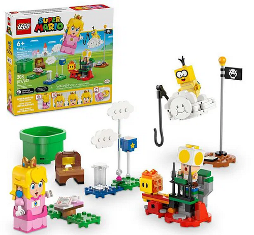 Interaktivní dobrodružství s LEGO® Super Mario™ a princeznou Peach™ - NYNÍ SLEVA 20 % Interaktivní dobrodružství s LEGO® Super Mario™ a princeznou Peach™ - NYNÍ SLEVA 20 %